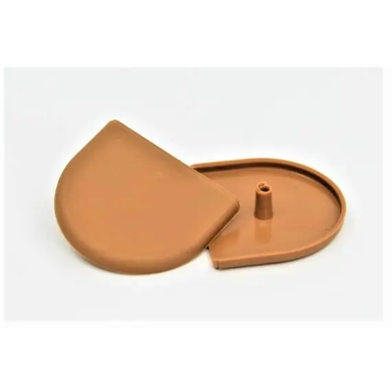 Заглушка мебельная эксцентрика Titus D25 орех опера. Арт: 7463 OW