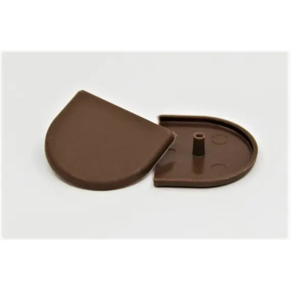 Заглушка мебельная эксцентрика Titus D25 коричневый. Арт: 7463 BN