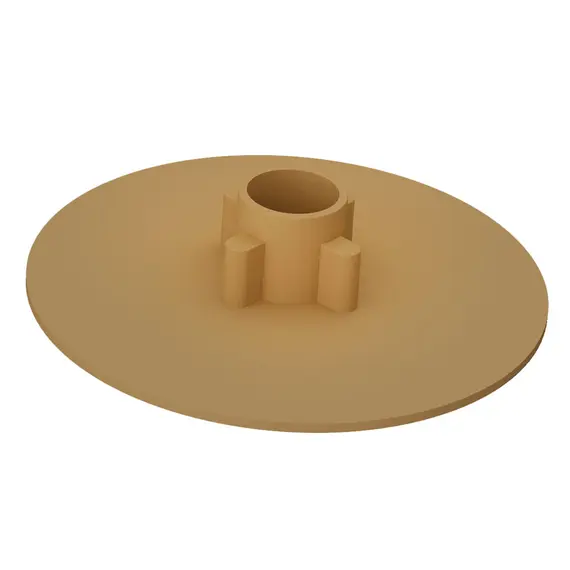 Заглушка минификс под эксцентрик, белый арт.Заглушка 18 бел - 2