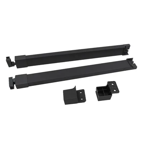 Универсальный рейлинг 450 мм, комплект (2 рейлинга+2 держателя), антрацит арт.655-9945-185