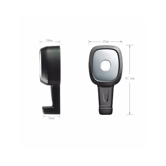 Крючок автомобильный, черно-синий - 1