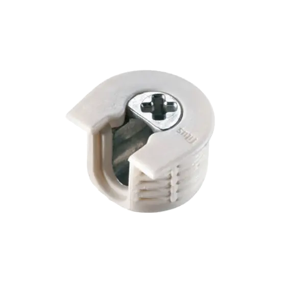 Эксцентрик мебельный распорный Titus System 6 Quickfit-Expando установка сверху для плиты 16 мм белый. Арт: 006431-877-001