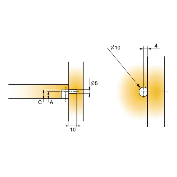 Полкодержатель арт.001924-668-301 - 4