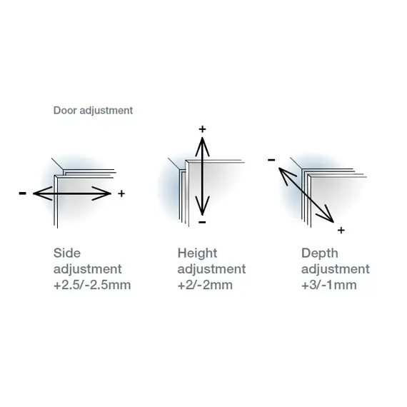 Петля T-type-i TeraBlack Glissando 110/48/17 90 гр арт.701-0A98-961-00 - 1