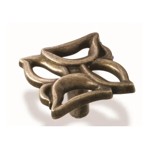 Ручка кнопка для мебели Валмакс FB-059 000, 0 мм, бронза старая (ТЗ).