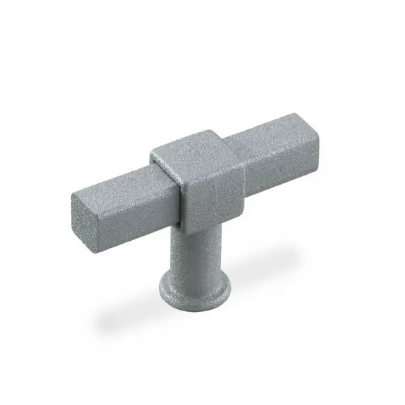 Ручка-кнопка FM-122 000 серый шагрень арт.FM-122 000