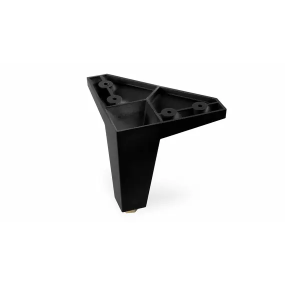 Опора регулируемая H-041 110 черный RAL 9005 матовый