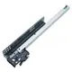 Направляющие скрытого монтажа 550мм 25кг частичного выдвижения с доводчиком, с замком (16677) арт. G10M550HX