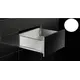 Выдвижной ящик со стеклянными стенками Titus Tekform slimline DW145 550 мм, стекло, белый арт. 655-7W55-152-00