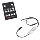 Контроллер LED MONO RF 12VDC 6A с пультом   арт.STER-MONO-RF-02