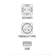 Удлинитель LIFT BOX 3xFrench(розетка) 2xUSB, серый, провод 1,8 м арт.LIFTBOX-STD-3FR-U-WG - 1