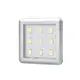 Светильник LED SQUARE 3, 2,5W 12VDC 9LED 3000К, провод 2 м, черный арт.SQUARE3-CZ-30K-01W