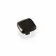 Ручка для мебели кнопка Sagittario FB-069 000 черный матовый