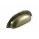 Ручка ракушка для мебели Валмакс FM-117 064, 64 мм, бронза полированная