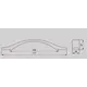 Ручка скоба для мебели Валмакс FS-065 128 Cr, 128 мм, хром матовый (ТЗ). - 1