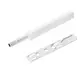Толкатель Push Latch S3, в корпусе с планкой, белый арт.915-9277-356-00