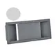 Заглушка прямоугольная, светло-серый арт.ЗПСС